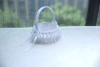 Encaje blanco canasta de flores boda florista emparejamiento flores esparcir accesorios fondo decoración accesorios details Picture